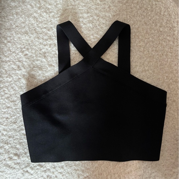 BCBG Max Azria Power Halter Crop - Picture 5 of 5